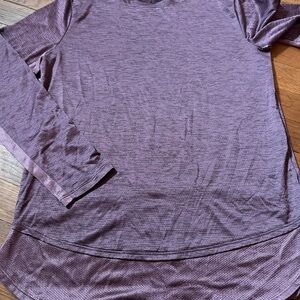 Under Armour Purple Long Sleeve Top